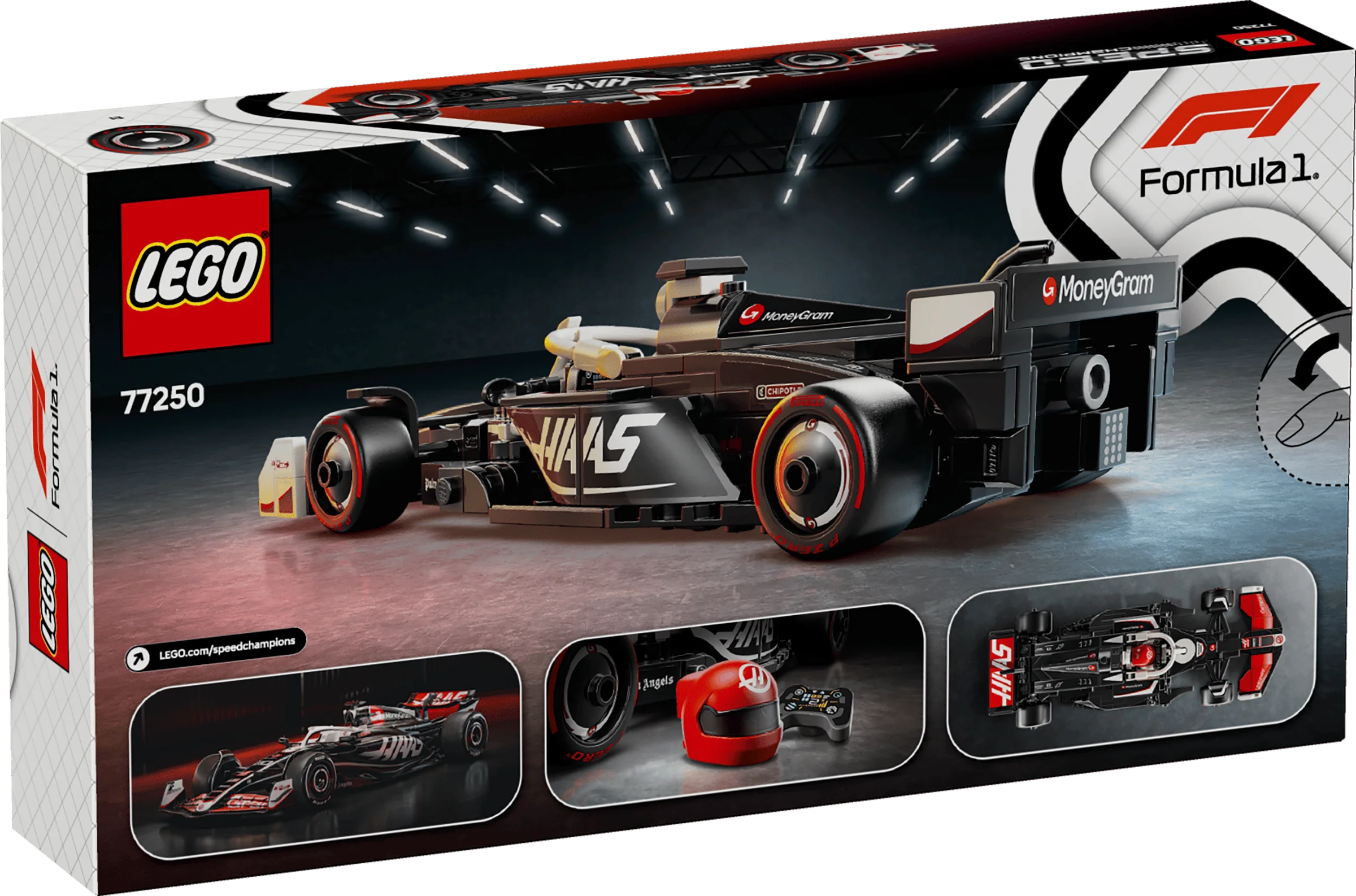 Lego 77250 Speed Champions - Carro de Corrida MoneyGram Haas F1® Team VF-24 - Image 8