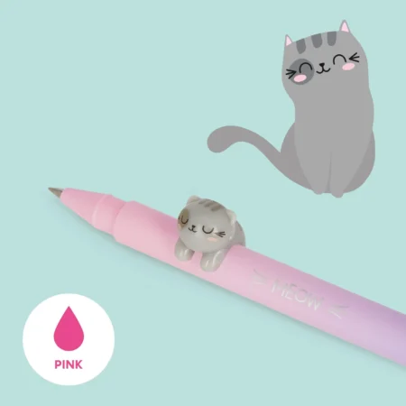 Caneta Lovely Friends Gato Nova Numeração CPP0017
