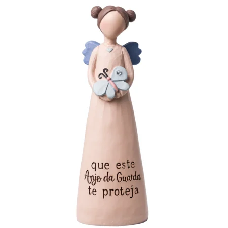 Anjo com mensagem - Que este anjo da guarda te proteja
