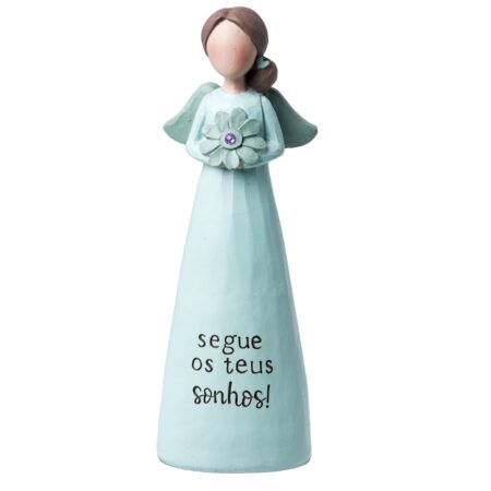 Anjo com mensagem - Segue os teus sonhos