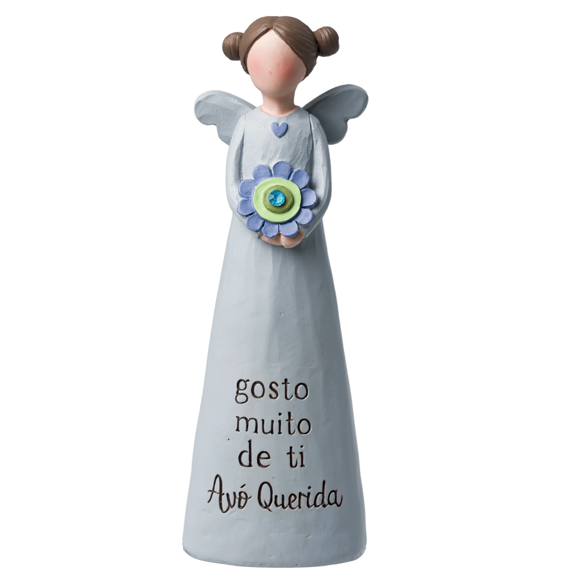 Anjo com mensagem - Gosto muito de ti Avó querida