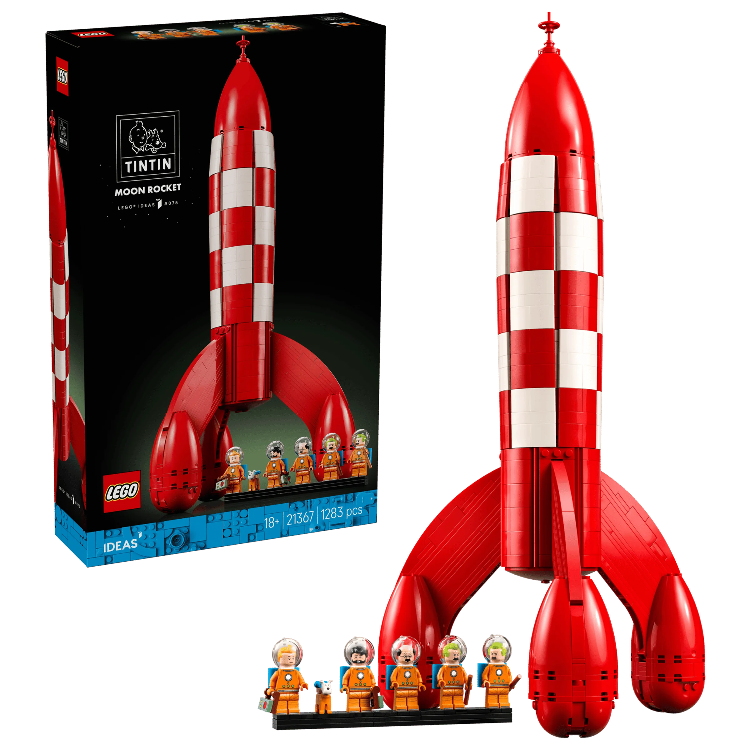 Lego 21367 Ideas – Foguetão Lunar de Tintin®