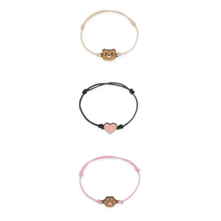 Conjunto de 3 Pulseiras da Amizade – Better Together