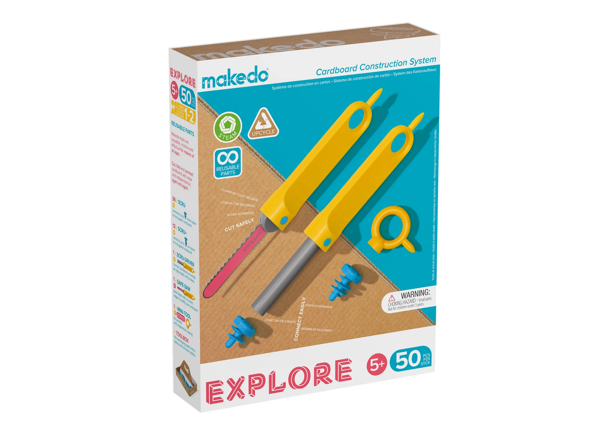 Makedo - Explore Kit 50 peças