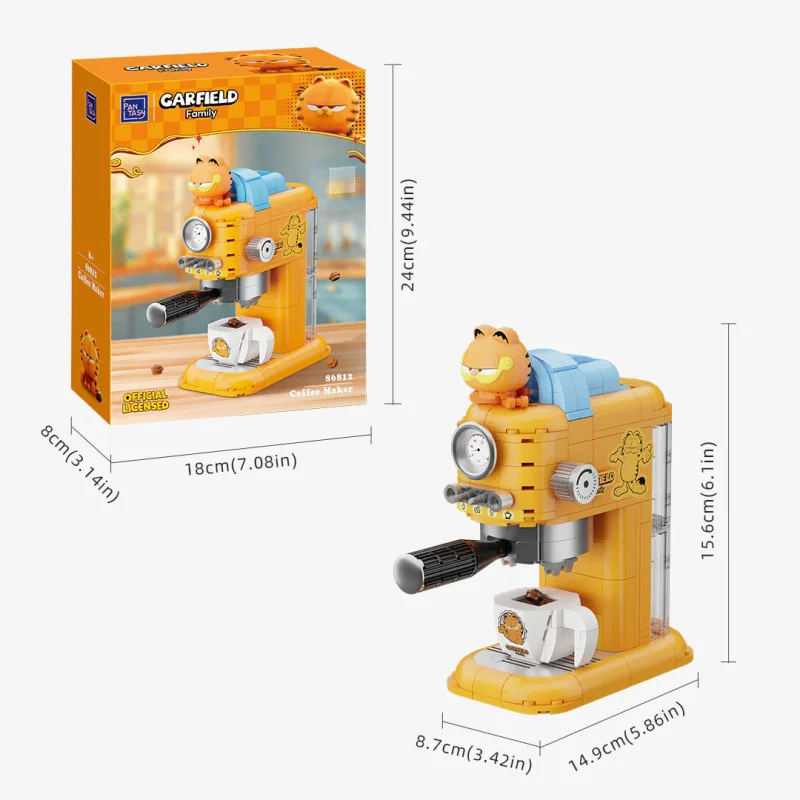 Garfield Coffee Maker kit de construção Pantasy