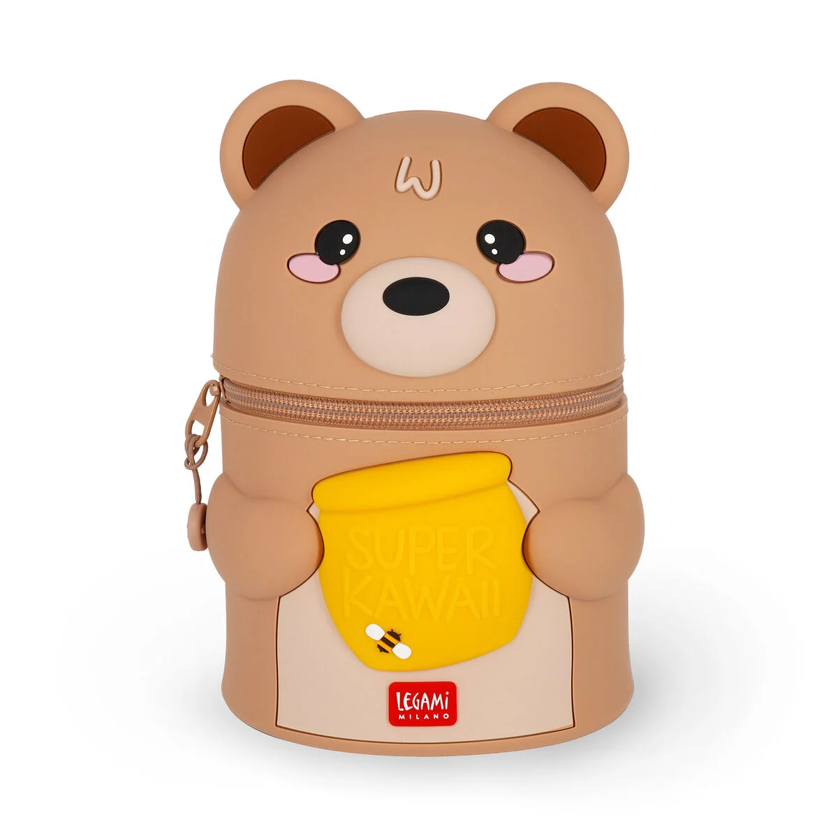 Super Kawaii - Estojo gigante em silicone Legami - Teddy Bear