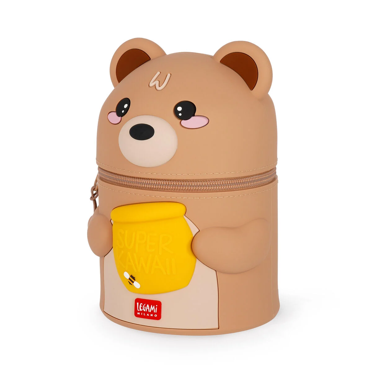 Super Kawaii - Estojo gigante em silicone Legami - Teddy Bear