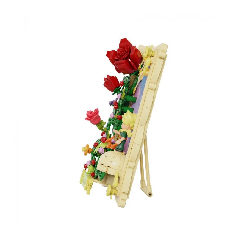 Le Petit Prince The Rose 3D Portrait kit de construção Pantasy