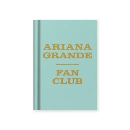 Ohh Deer Caderno A7 Capa tecido - Ariana Grande Fan Club