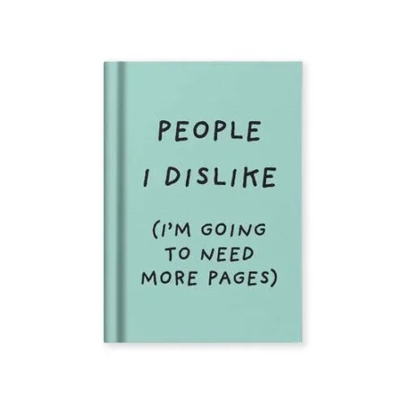 Ohh Deer Caderno A7 Capa tecido - People I Dislike