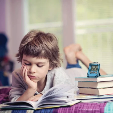 Relógio temporizador de leitura para crianças by If