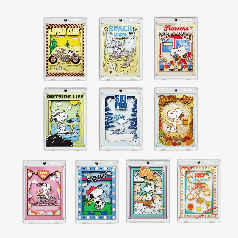 Snoopy Mini Art kit de construção Puremind - Blind Box