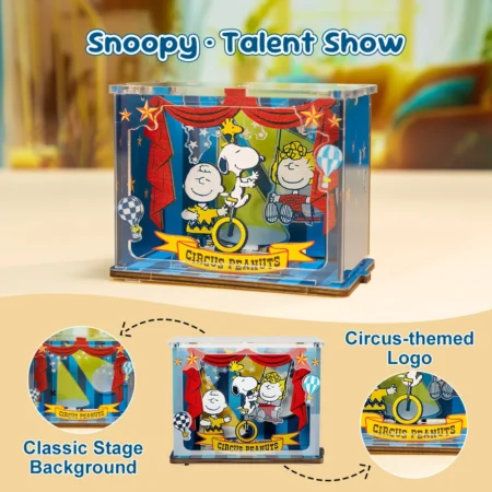 Snoopy Talent Show kit de construção Puremind