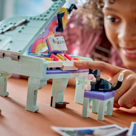Lego 31392 Creator 3-in-1 Piano de Decoração Musical com Gato