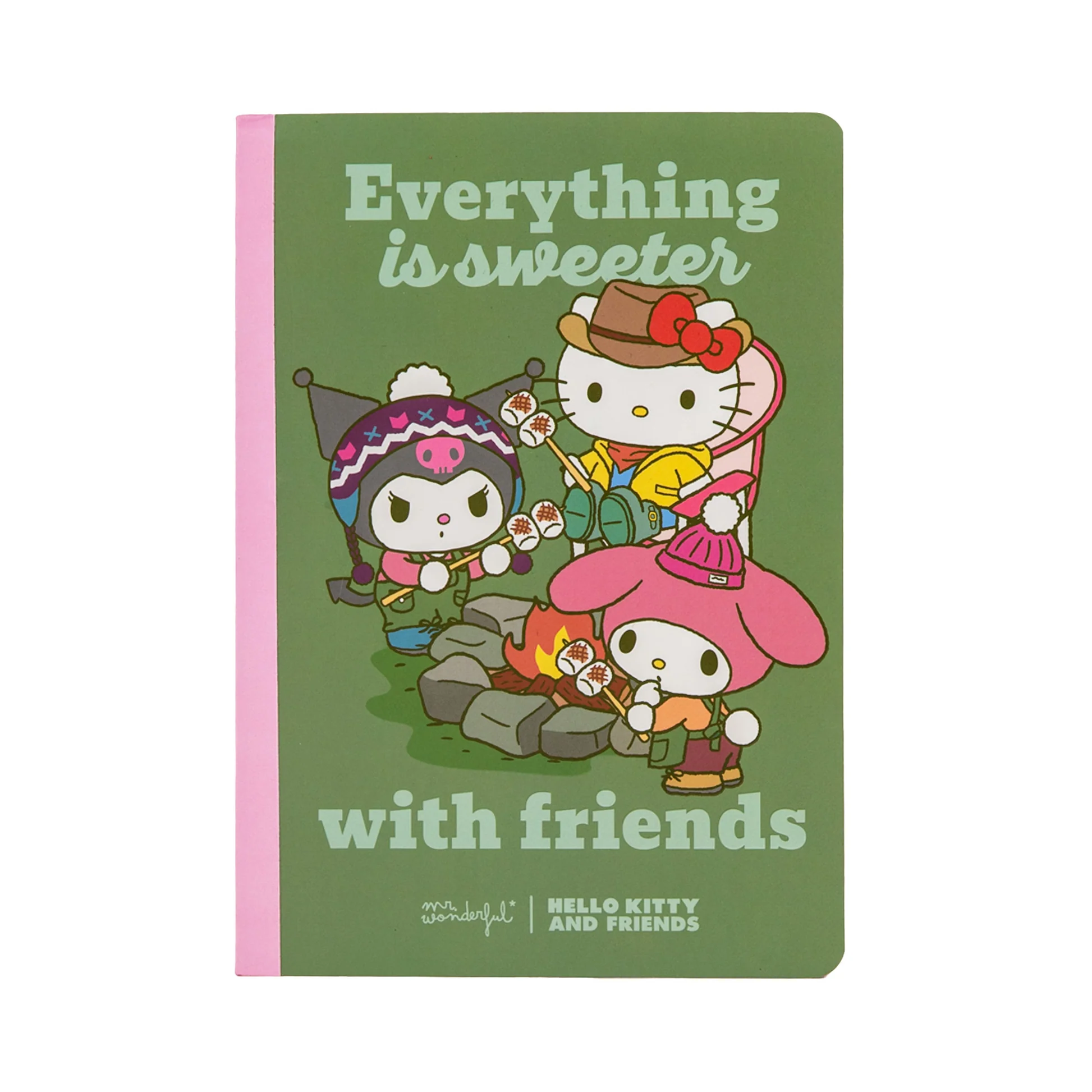 Caderno A5 Hello Kitty and Friends Mr. Wonderful - Everything Is Sweeter with Friends