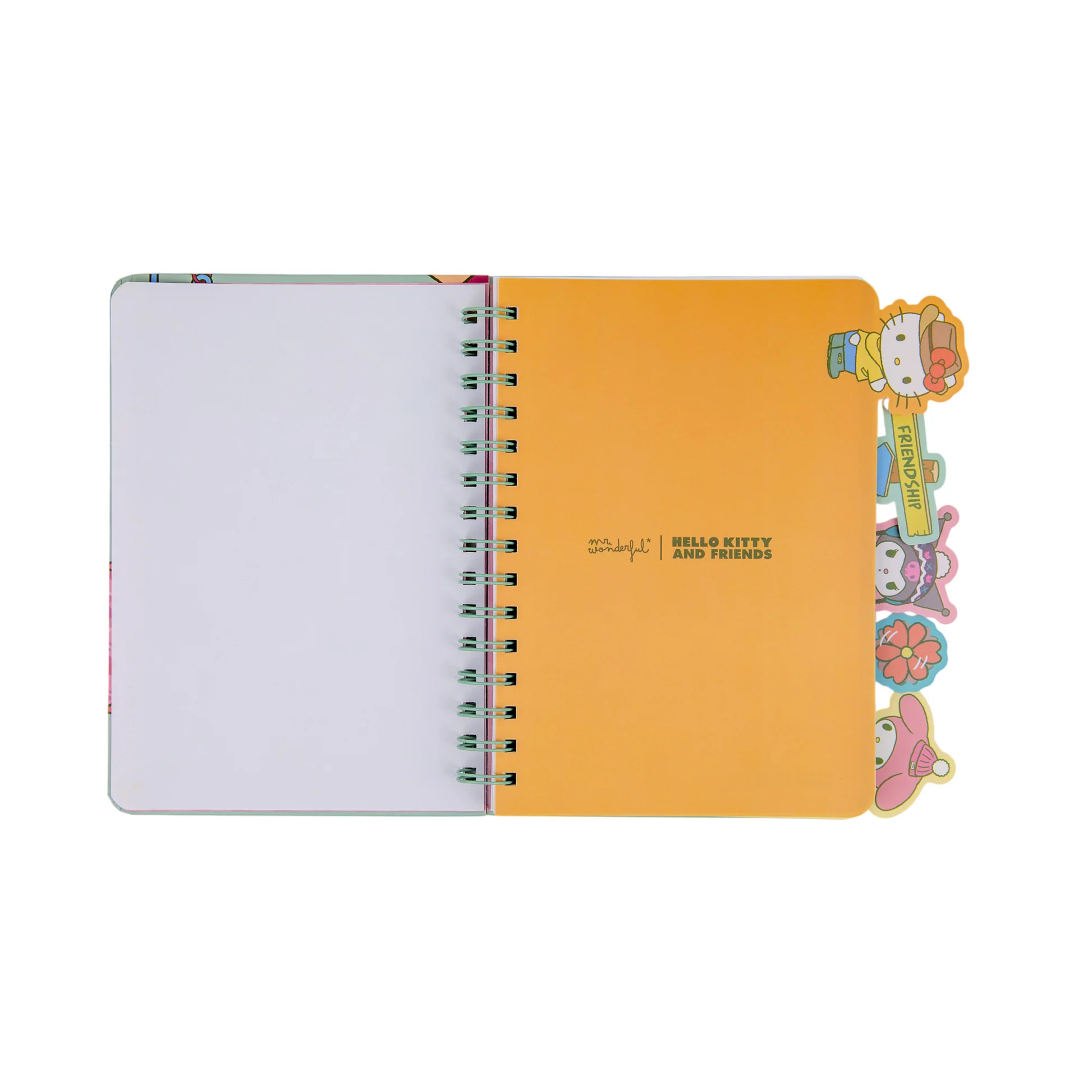 Caderno A5 com separadores Hello Kitty & Friends Mr. Wonderful - Camping