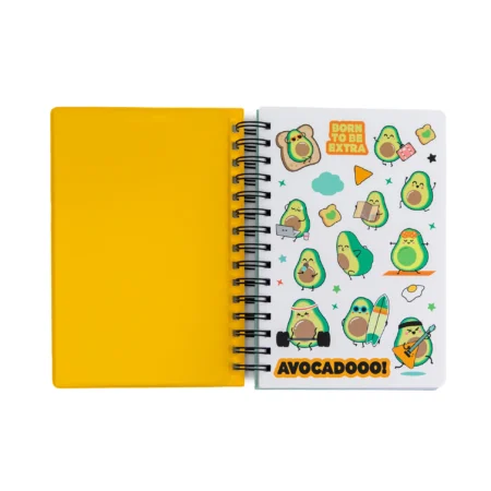 Caderno A5 Squishy Abacate - Too fresh to care