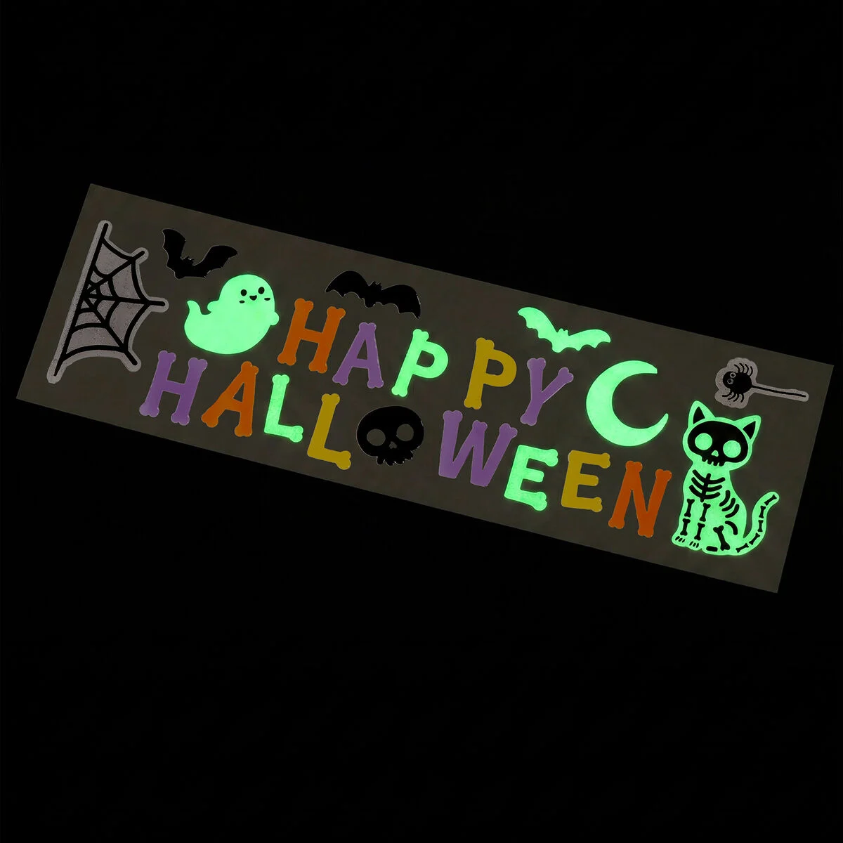 Conjunto Grande de Autocolantes de Gel para Janelas Legami Halloween - Windo-Glow