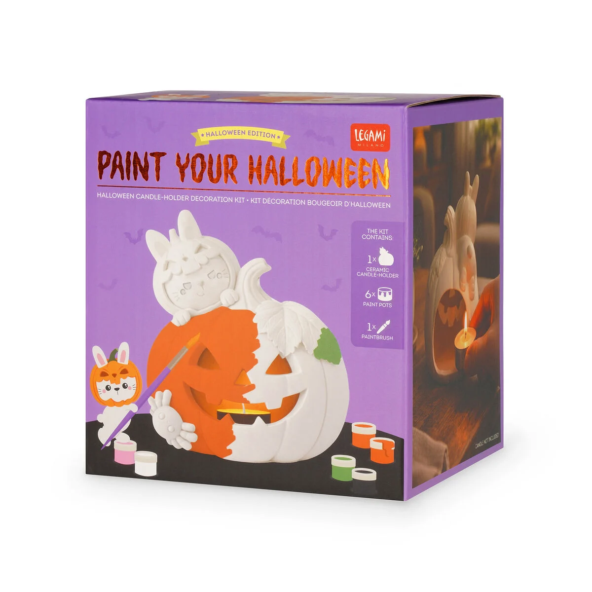 Kit de Decoração e Pintura de Halloween Legami - Paint Your Halloween