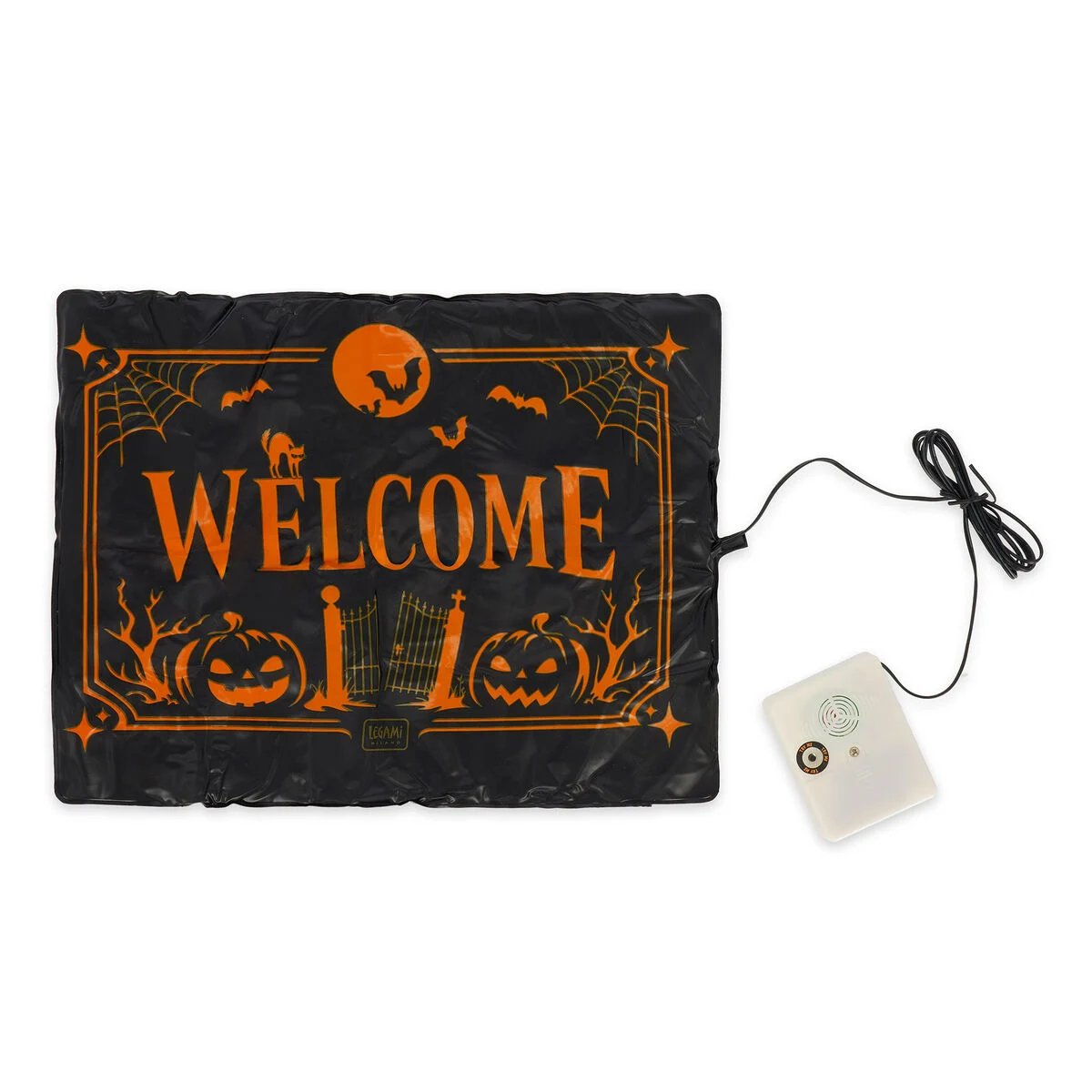 Tapete de Entrada com Efeitos Sonoros Legami Halloween - Tapete Assustador Welcome