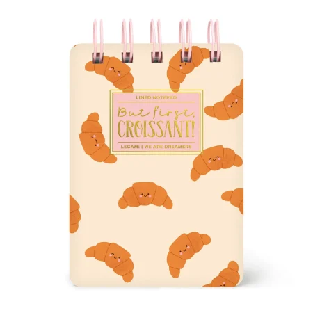 Bloco Apontamentos Legami - Croissant