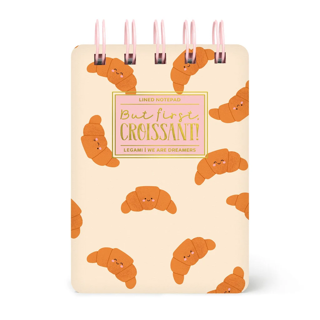 Bloco Apontamentos Legami - Croissant