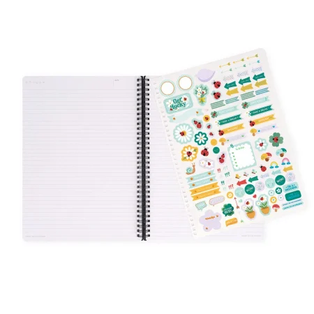 Caderno A4 pautado Legami - Ladybug