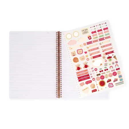 Caderno A4 pautado Legami - Teddy Bear