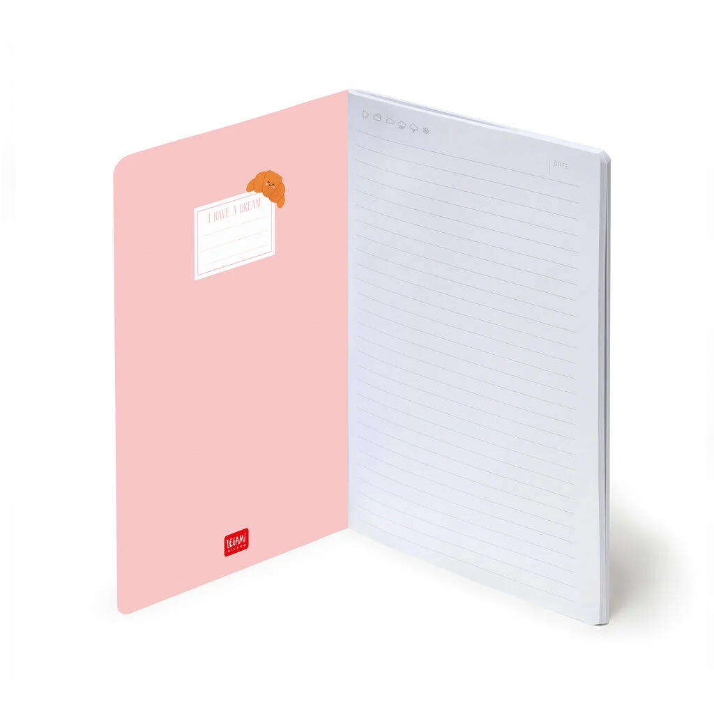 Caderno A5 Legami - Croissant