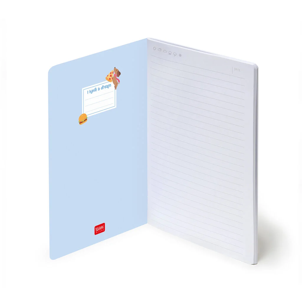 Caderno A5 Legami - Dog