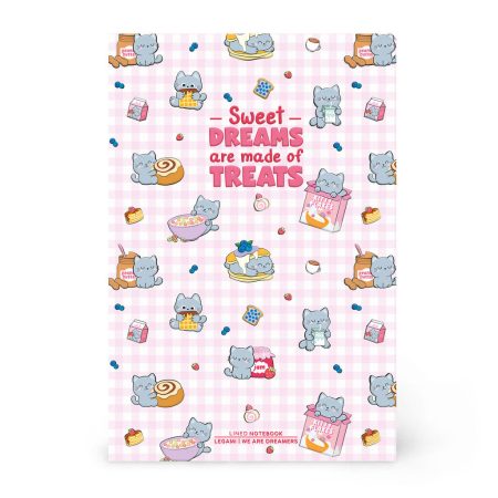 Caderno A5 Legami - Kitty Breakfast