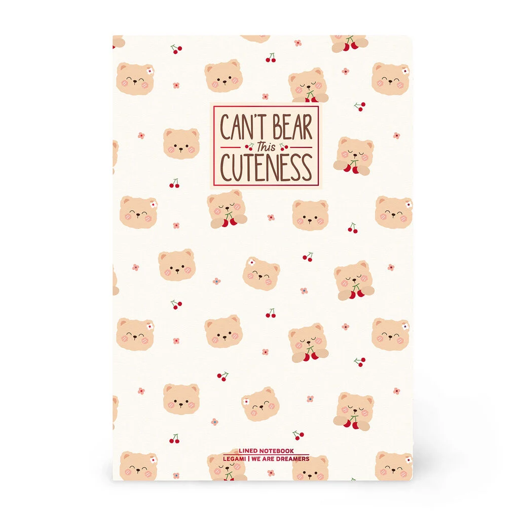 Caderno A5 Legami - Teddy Bear