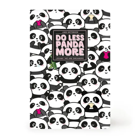 Caderno de Bolso A6 Legami - Panda