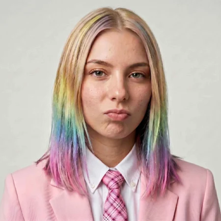 OMY Hair Chalk: Rainbow - Giz de Cabelo Temporário