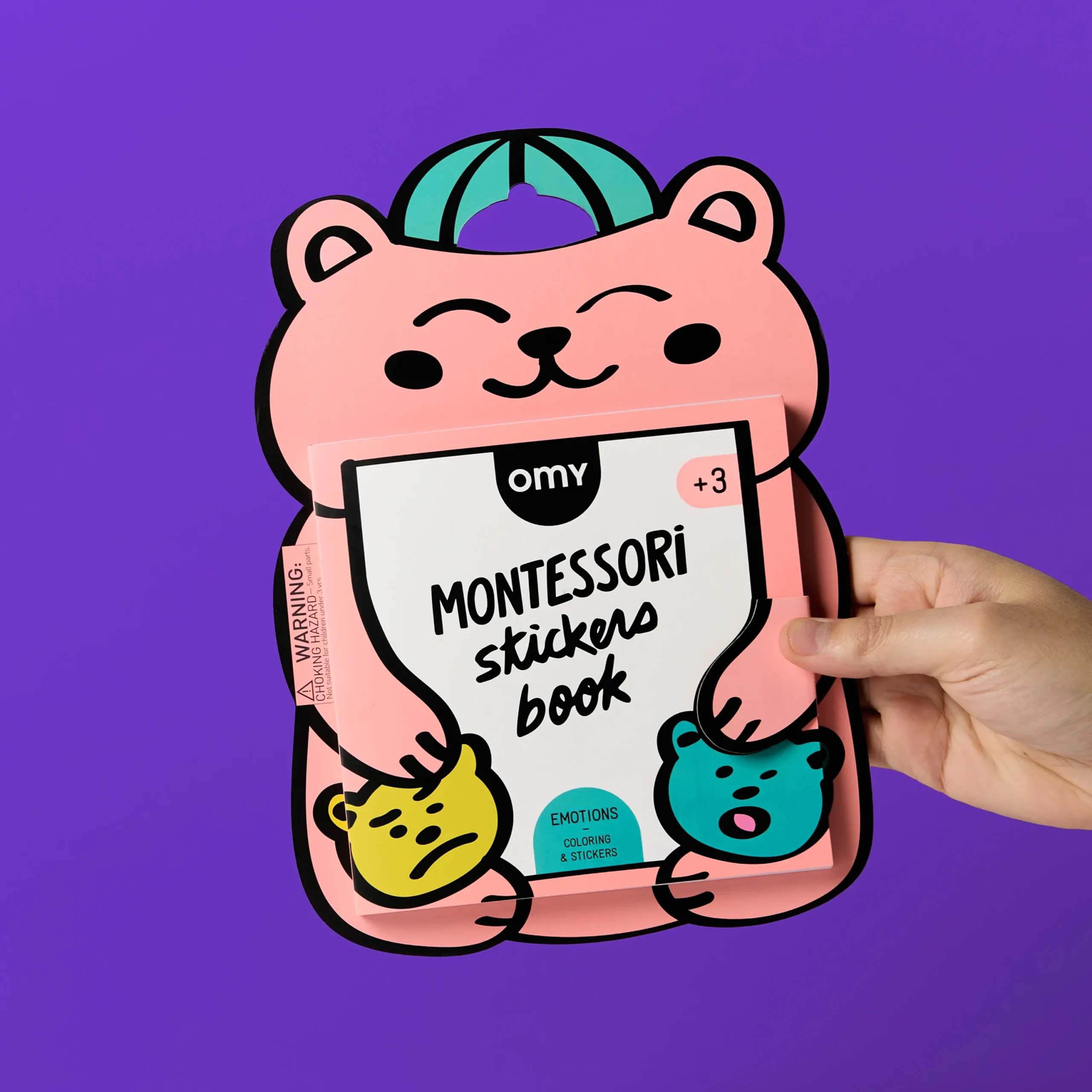 OMY Montessori Stickers Book – Emoções