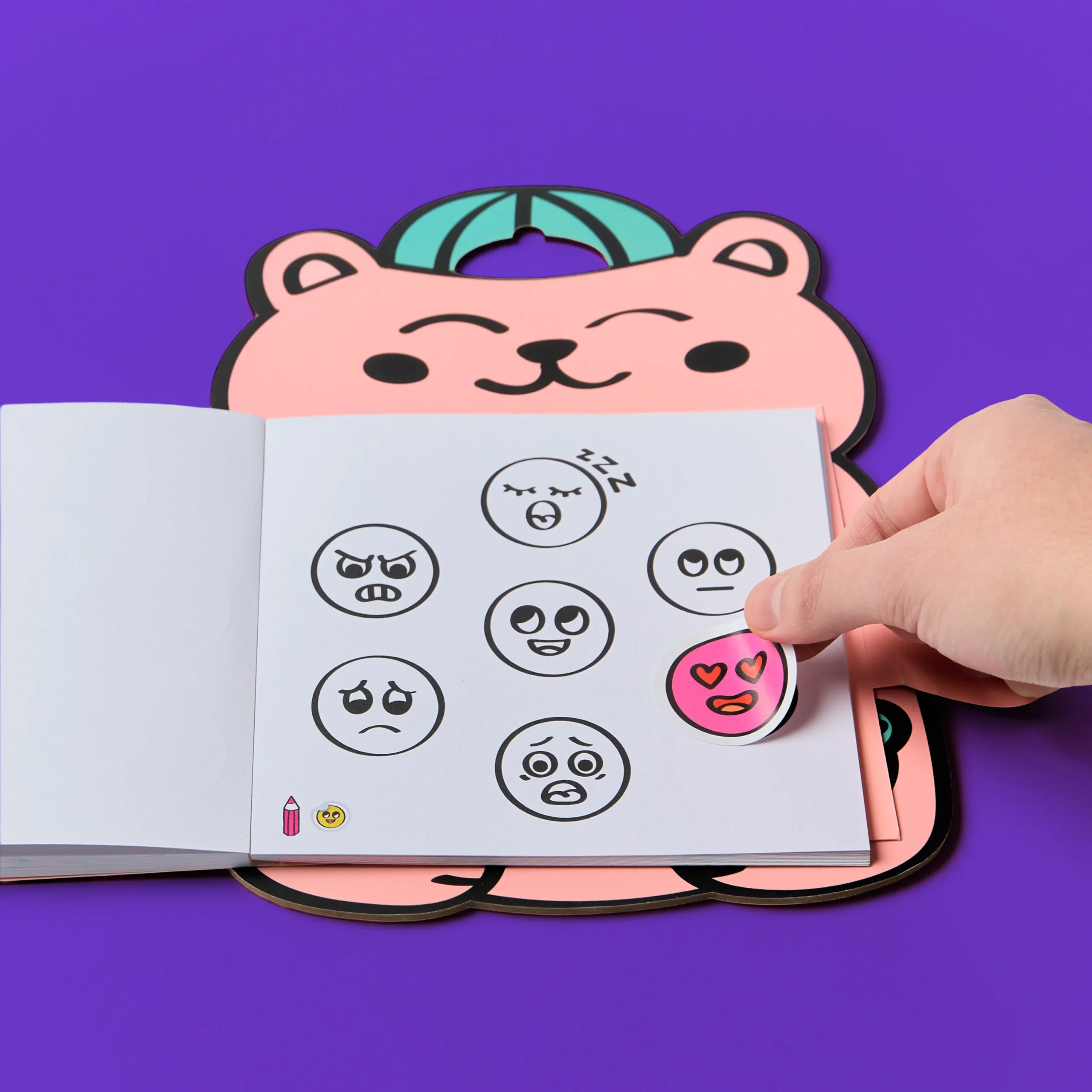 OMY Montessori Stickers Book – Emoções