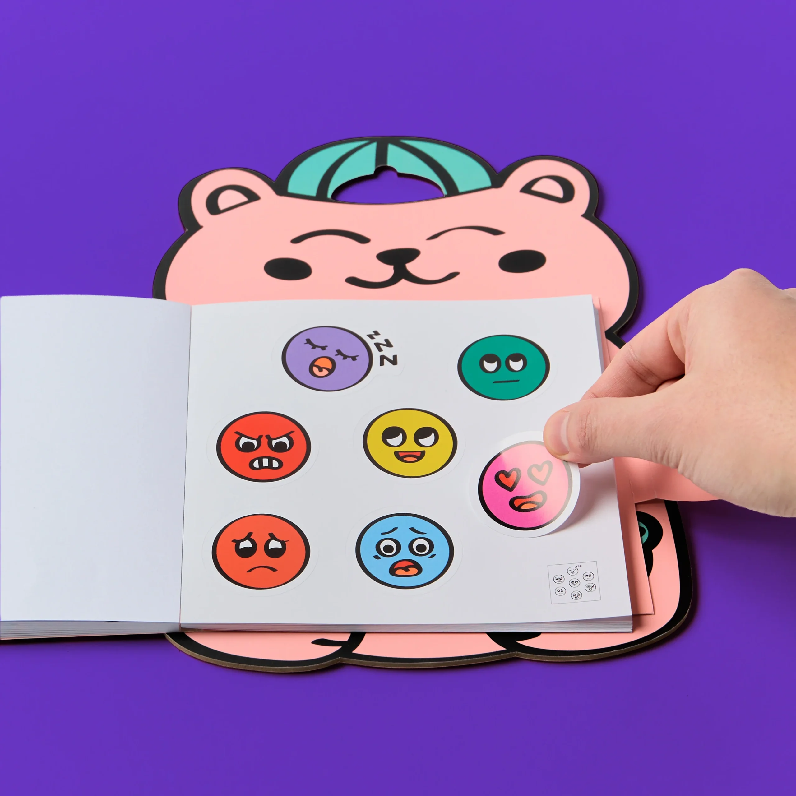 OMY Montessori Stickers Book – Emoções