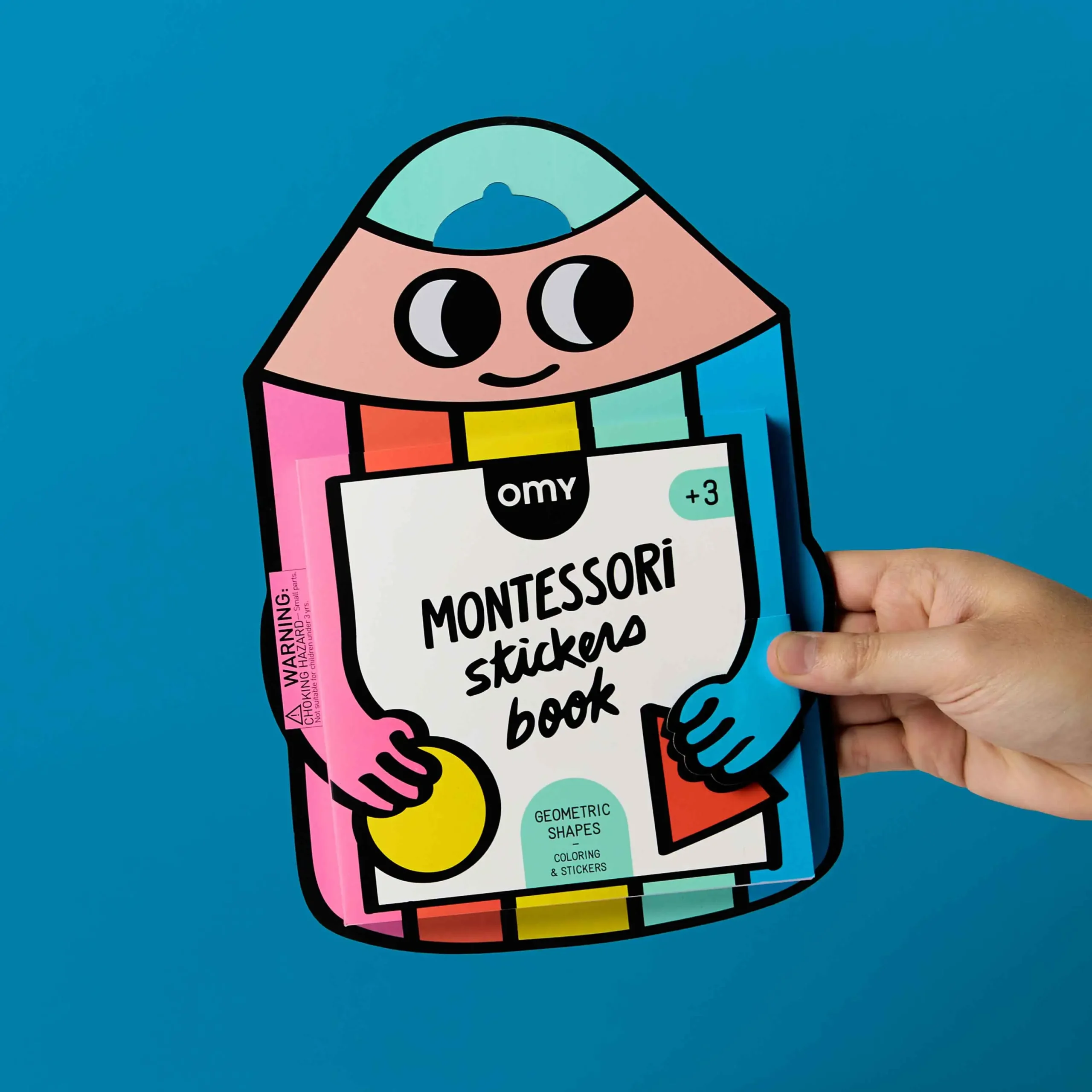OMY Montessori Stickers Book – Formas Geométricas