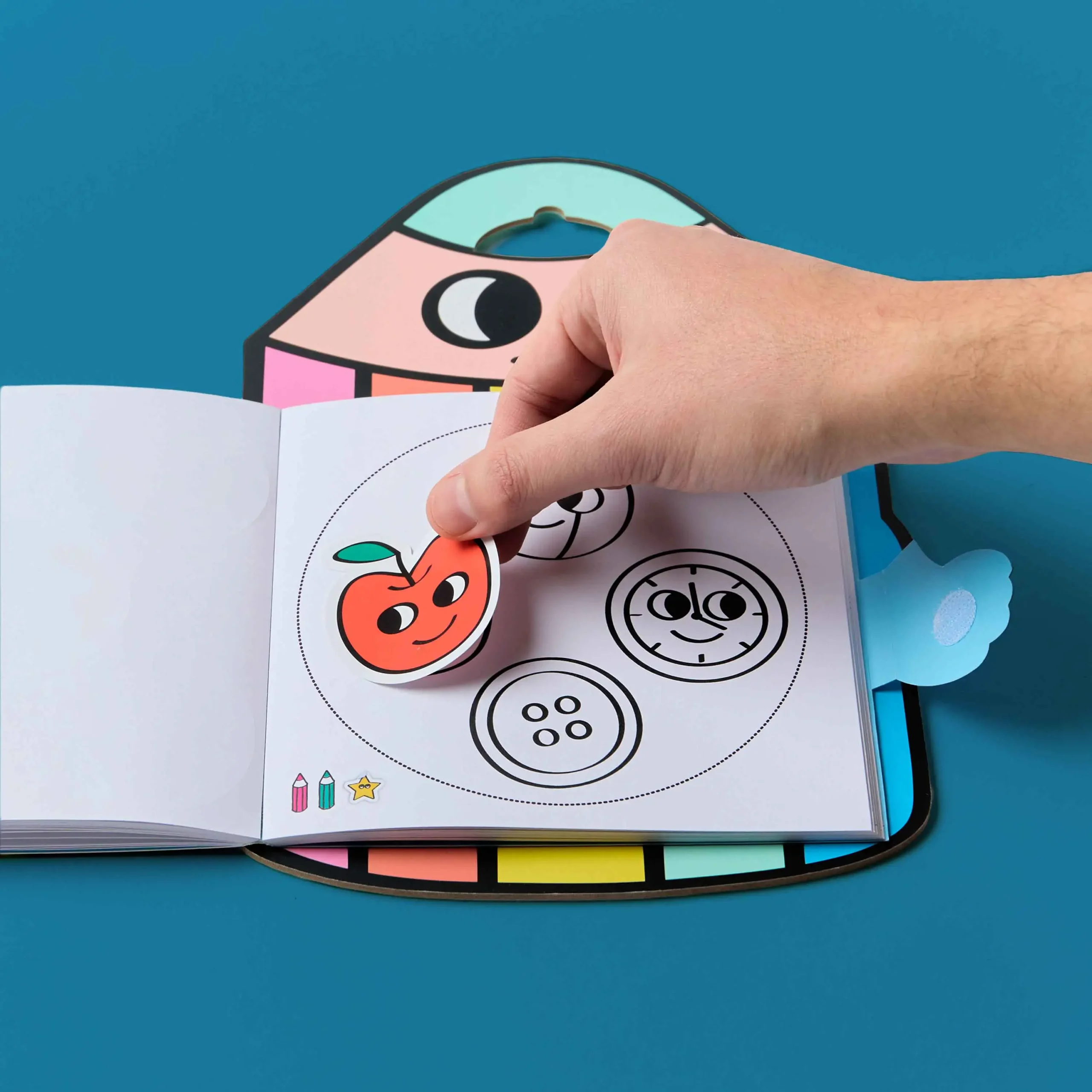 OMY Montessori Stickers Book – Formas Geométricas