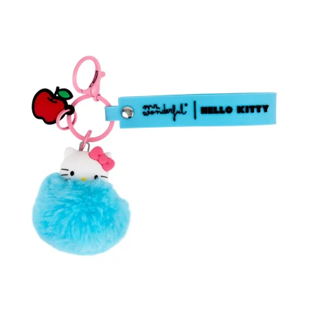 Porta-chaves com pompom Hello Kitty Mr. Wonderful
