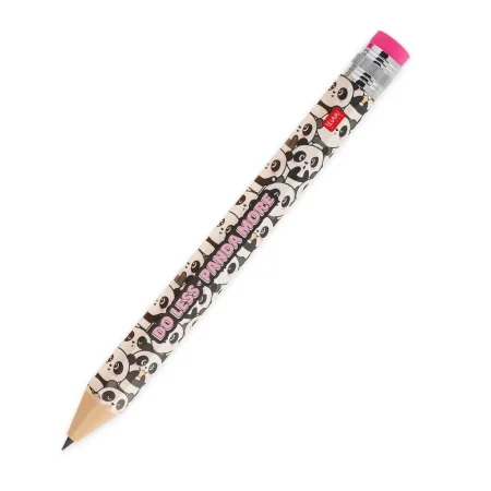 Lápis Gigante Legami Panda com Borracha – Magic Pencil Jumbo