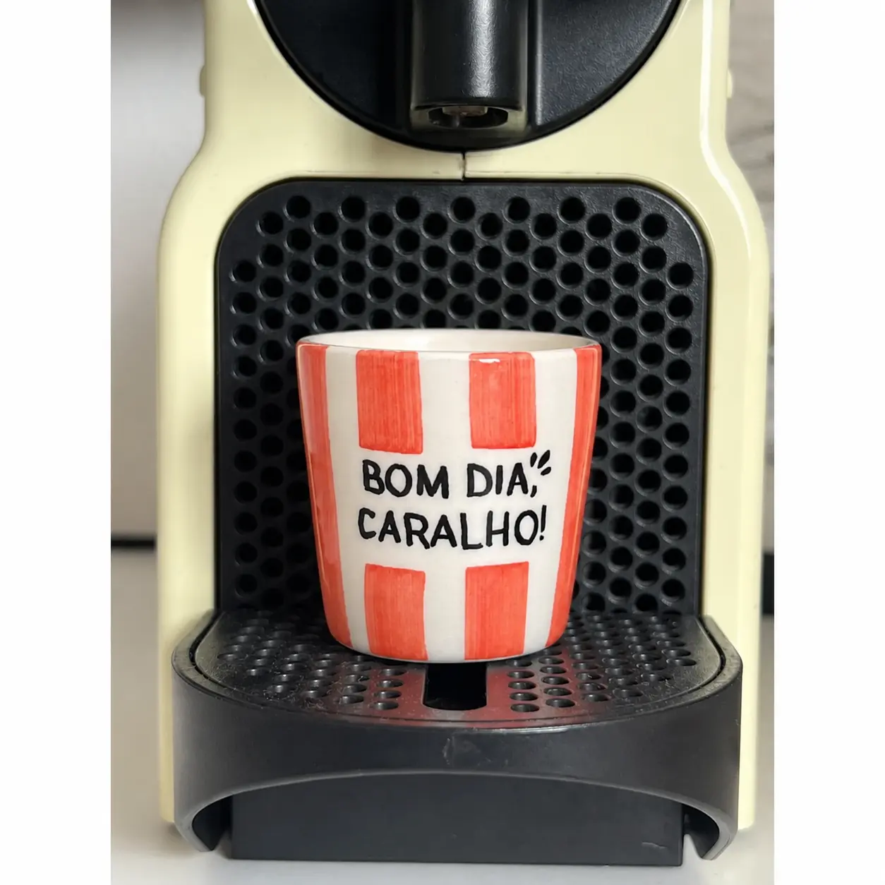 Copo de café - Bom dia Caralho
