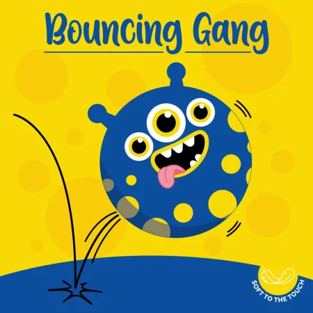 Bola Saltitona Legami - Bouncing Gang Monstro