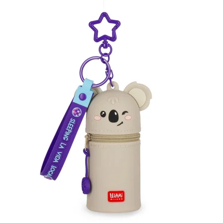 Mini Kawaii - Porta-moedas com porta-chaves - Koala
