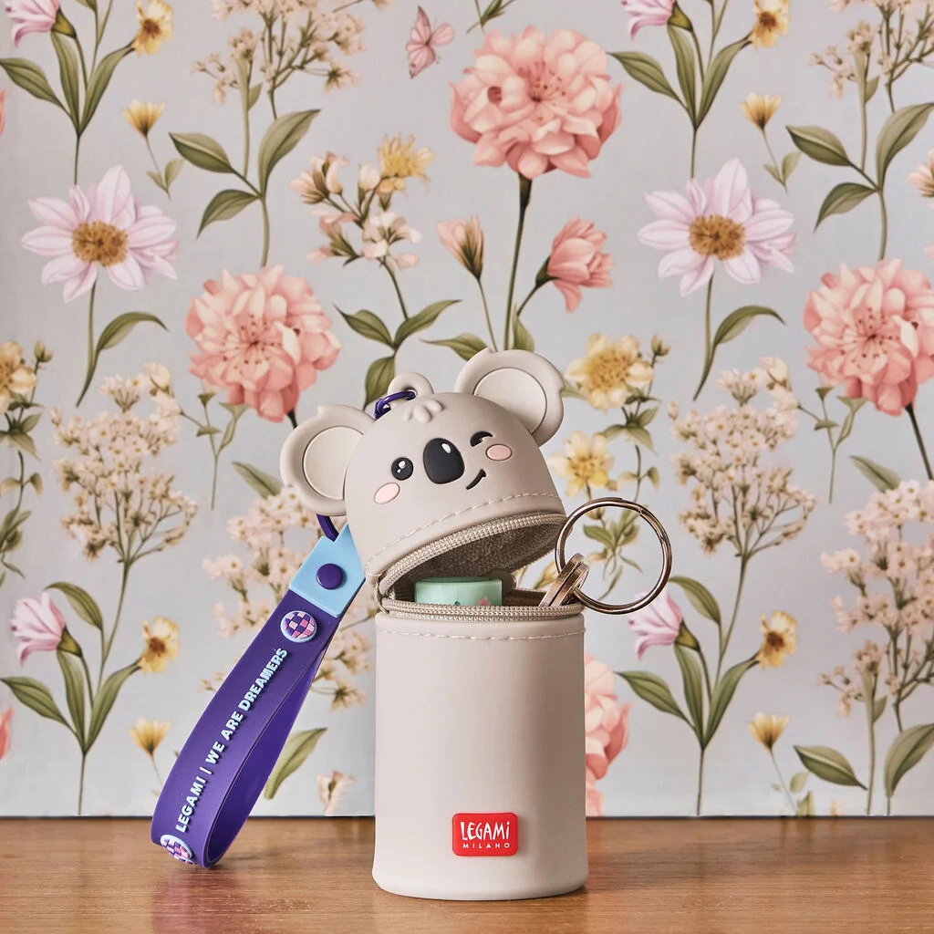 Mini Kawaii - Porta-moedas com porta-chaves - Koala