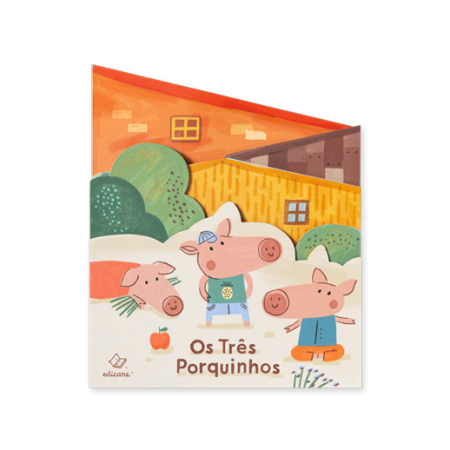 Livro Acordeão - Os Três Porquinhos