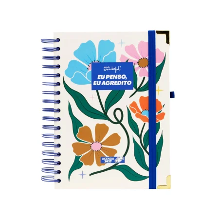 Agenda Mr. Wonderful 2026-27 Diária grande - Eu penso eu acredito