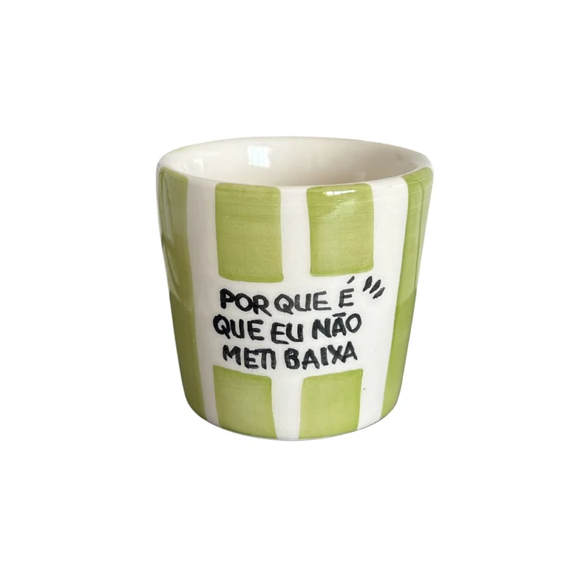 Copo de café - Porque é que eu não meti baixa