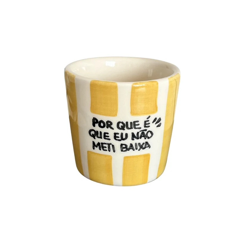 Copo de café - Porque é que eu não meti baixa